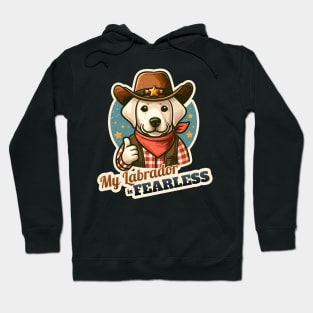 Cowboy Labrador Retriever Hoodie